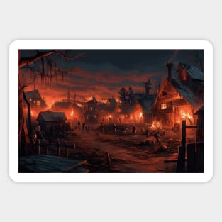 Diablo Tristram Village Magnet